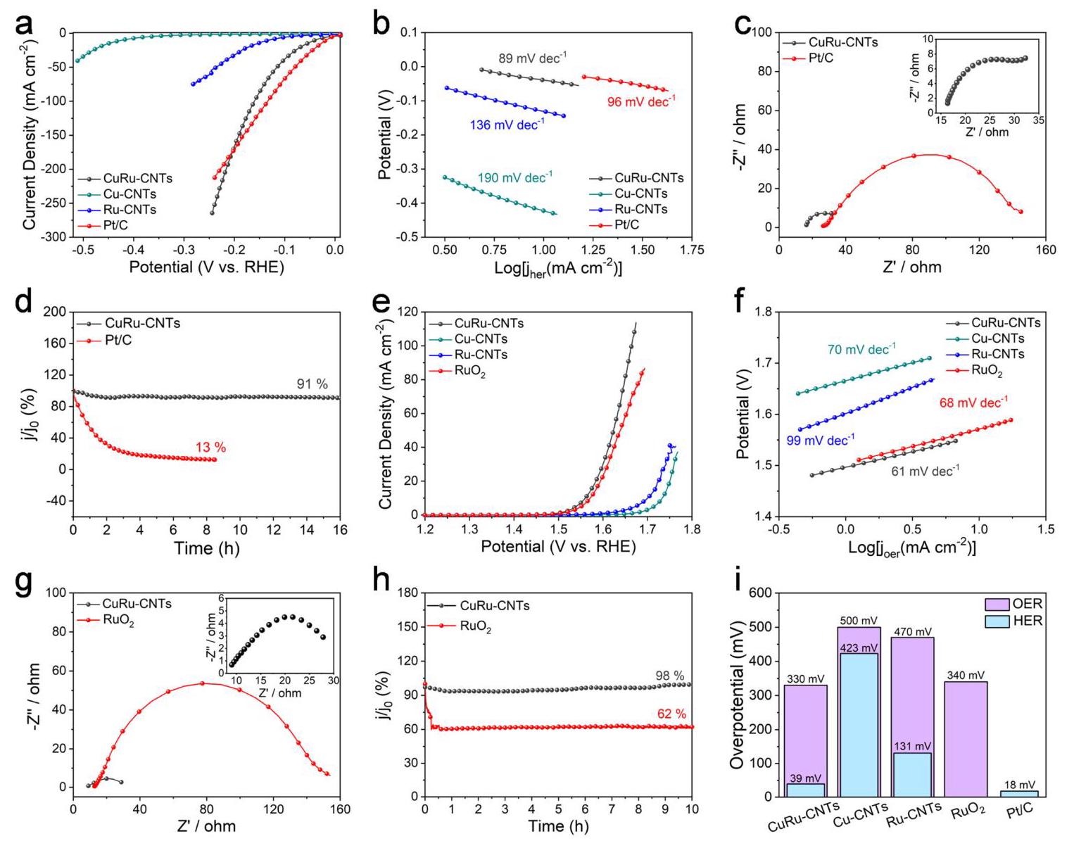 Fig. 3: Electrocatalytic performance