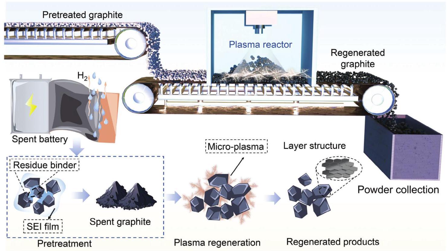 Figure 1: Schematic illustration of regeneration process