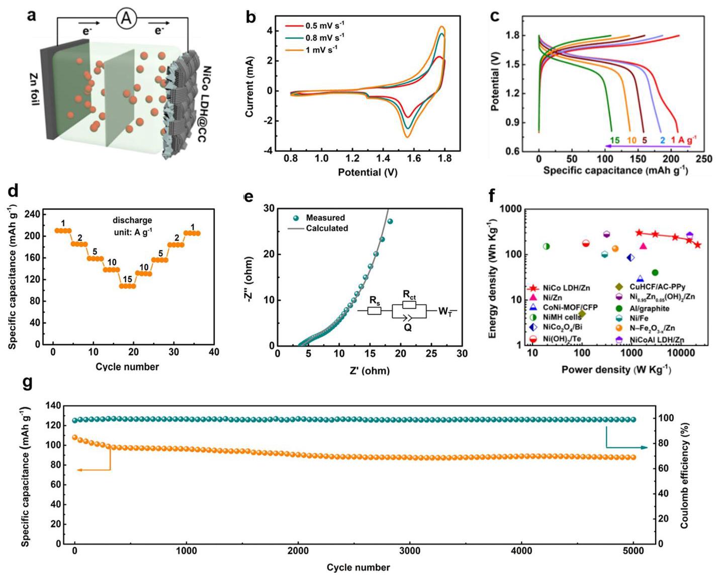 Electrochemical performance of ZIBs